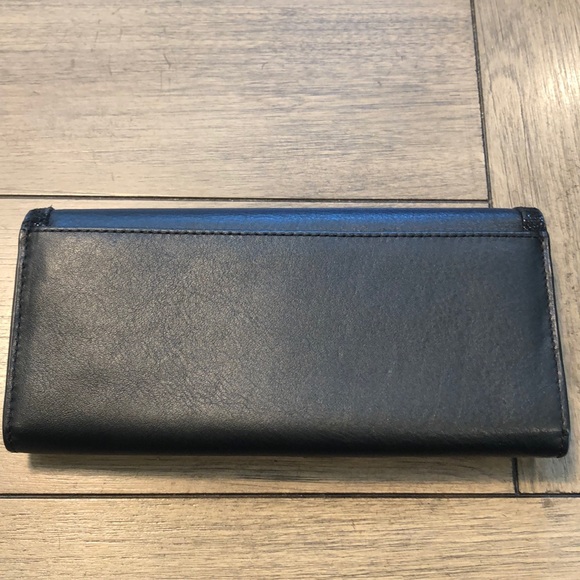 Coach black leather wallet - Picture 3 of 9